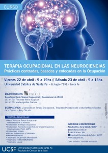 TERAPIA OCUPACIONAL-NEUROCIENCIAS-UCSF-FACULTAD DE CIENCIAS DE LA SALUD