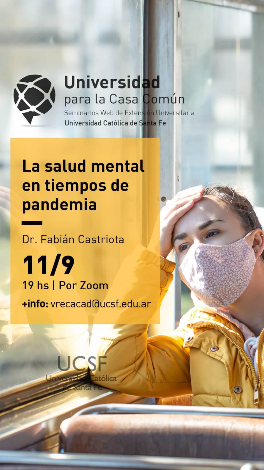 Universidad Abierta para la Casa Común: La Salud mental en tiempos de ...