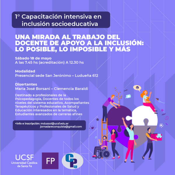 Capacitación sobre inclusión para docentes y profesionales en ...
