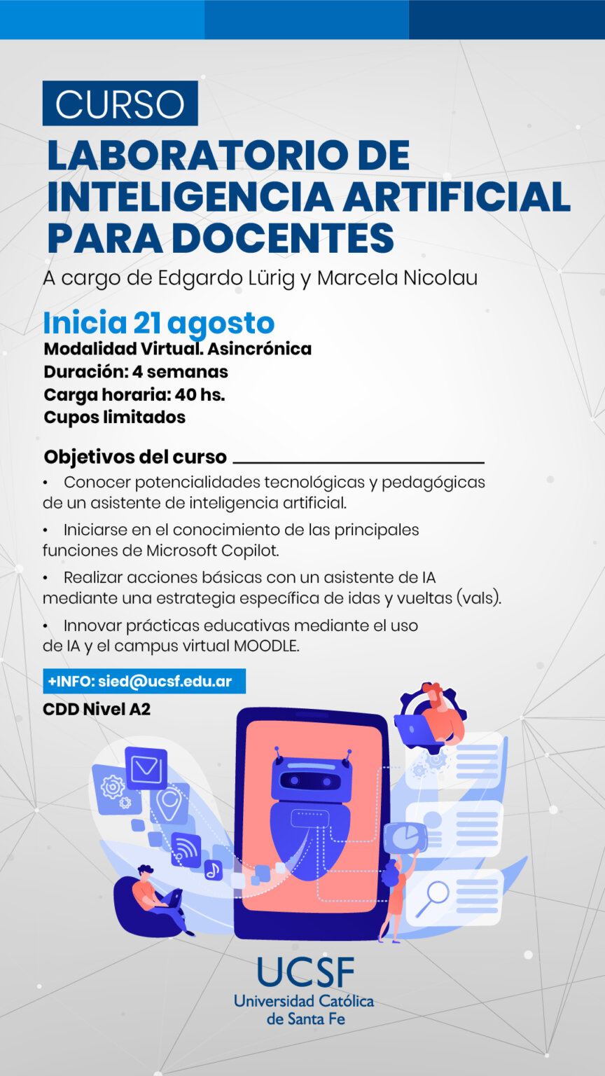 Curso Laboratorio de Inteligencia Artificial para Docentes. Nivel A2 ...