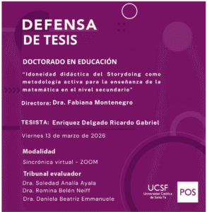 Defensa de Tesis - Maestría en Educación