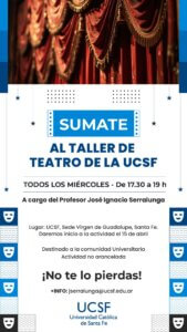 Taller de teatro ucsf