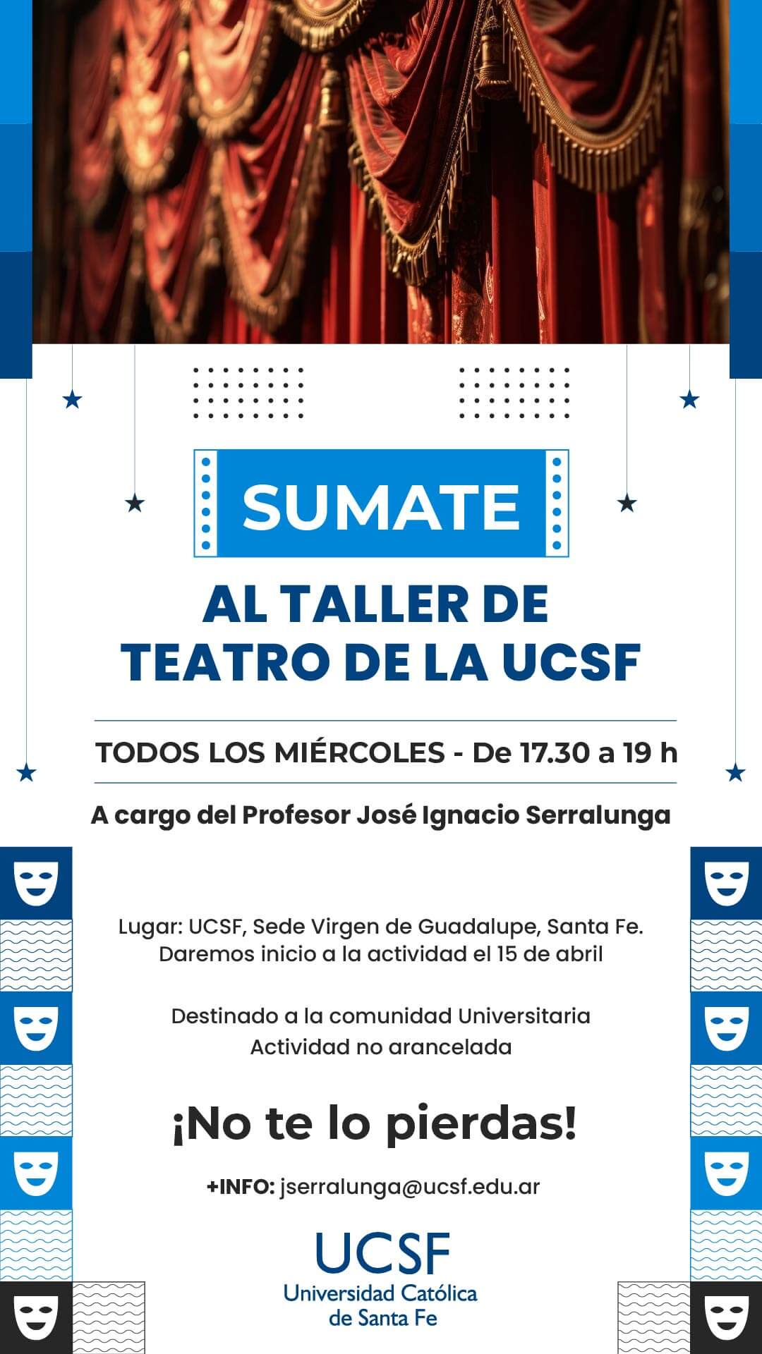 Taller de teatro ucsf