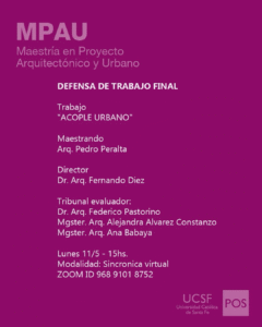 Defensa de Trabajo Final