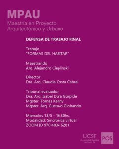 Defensa de Trabajo Final
