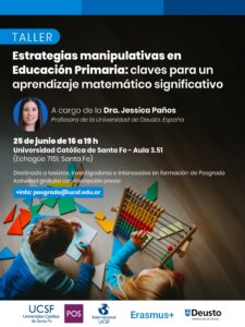 Taller: Estrategias manipulativas en Educación Primaria: claves para un aprendizaje matemático significativo