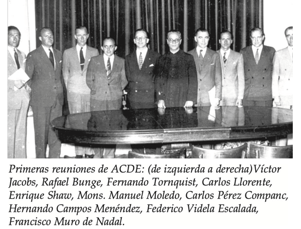 PRIMERAS REUNIONES ACDE