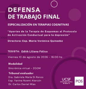 Defensa de Trabajo Final