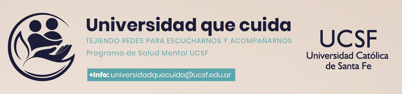 Universidad que cuida - señalador