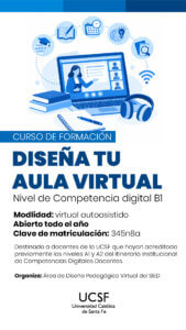 Curso Diseña tu aula virtual