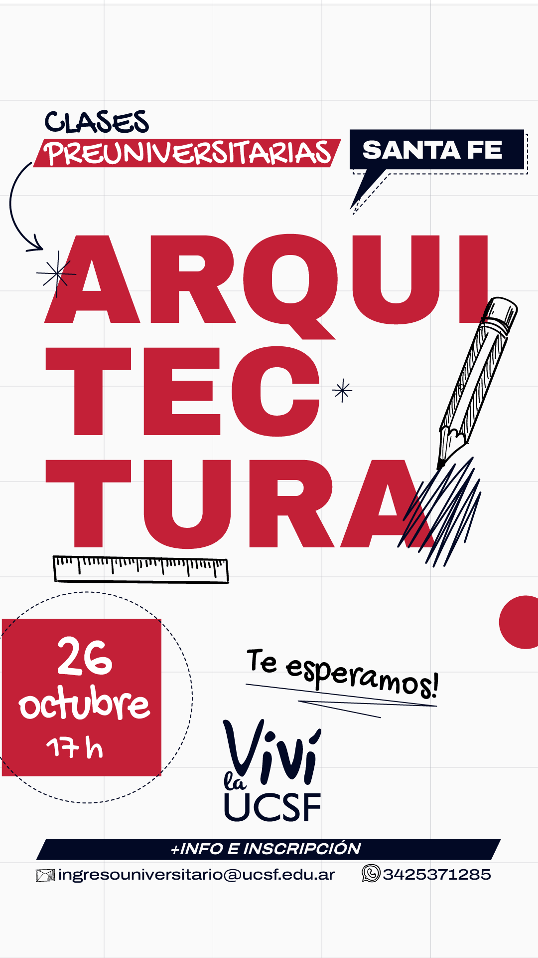 Clase Preuniversitaria Arquitectura – Sede Santa Fe
