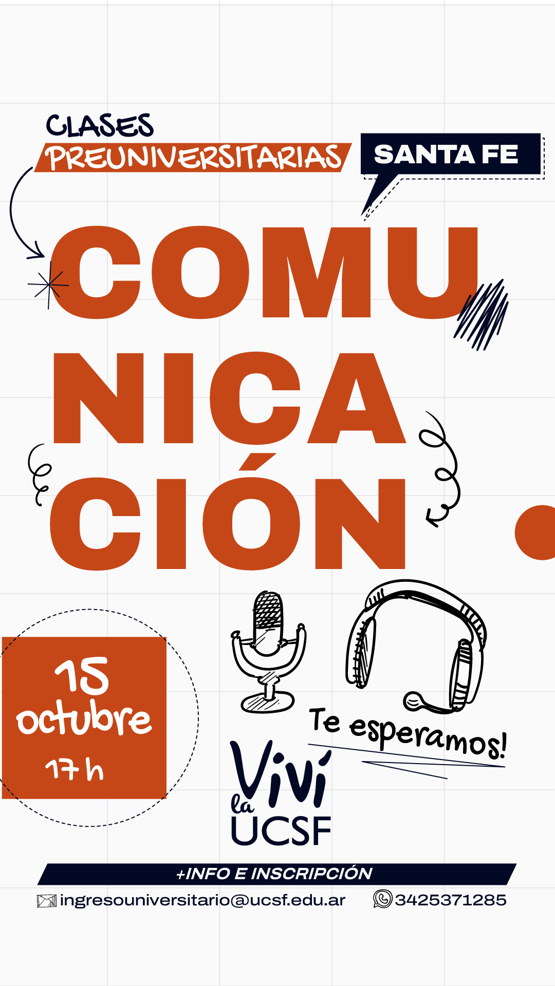 Clase Preuniversitaria Comunicación – Sede Santa Fe